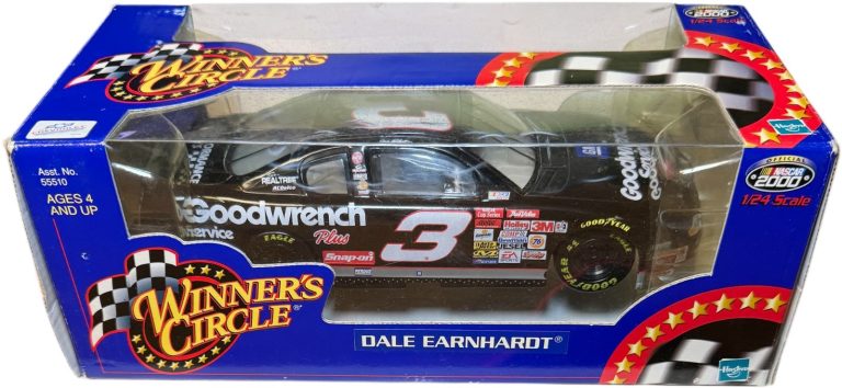 Dale Earnhardt NASCAR 2000 Winners Circle #3 1:24 Scale Diecast Car Goodwrench