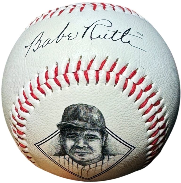 Babe Ruth unsigned New York Yankees Commemorative Facsimile Baseball- NEW