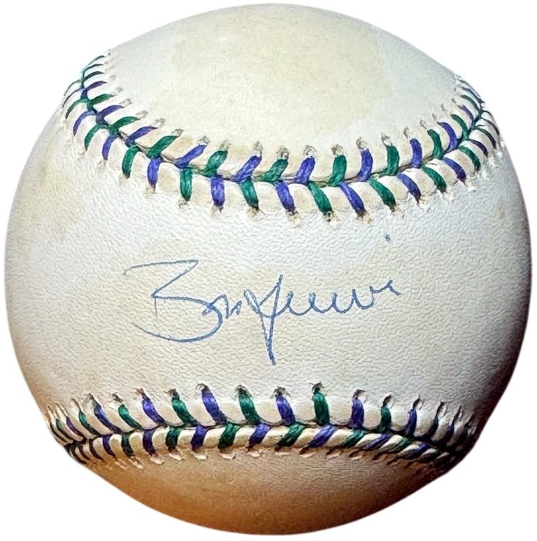 Ben Grieve signed Official Rawlings 1998 All Star Game Logo Baseball toned - COA