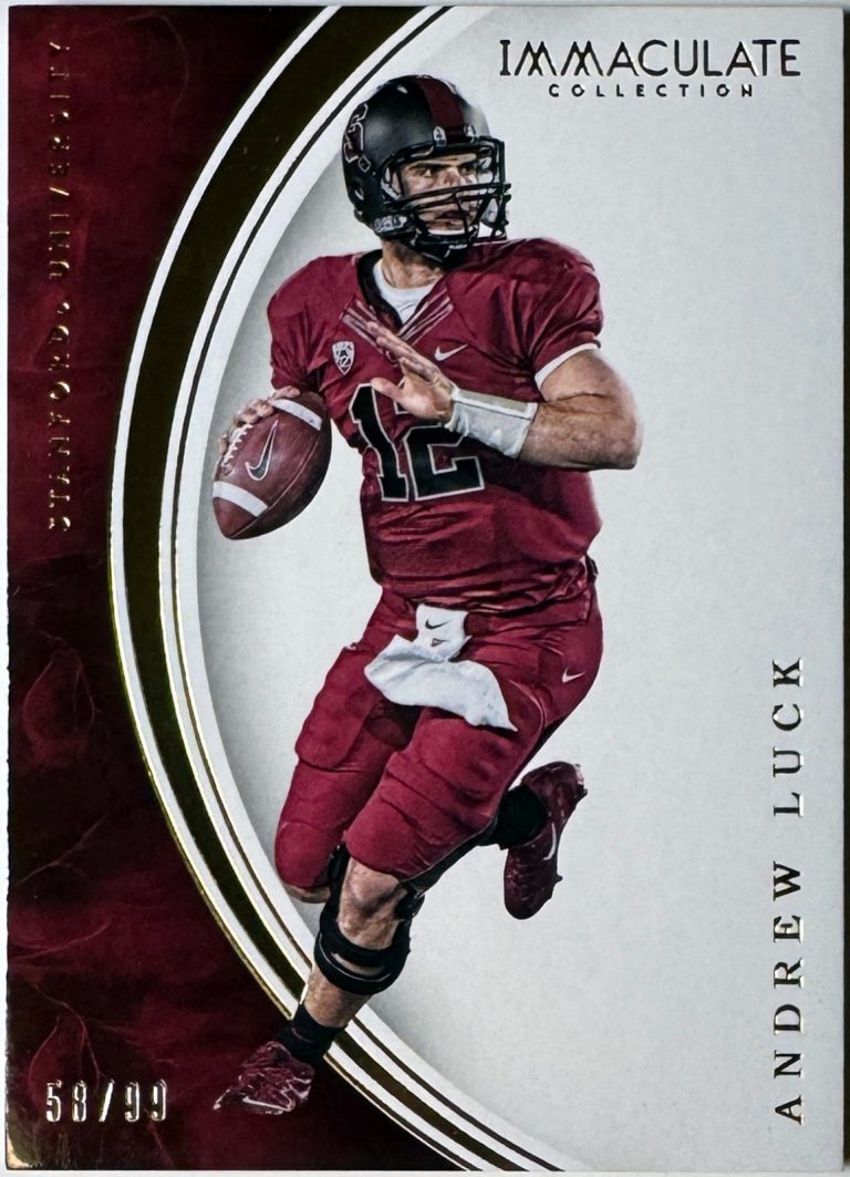 Andrew Luck 2016 Panini Immaculate Collegiate Card #6- /99 (Stanford/Colts)
