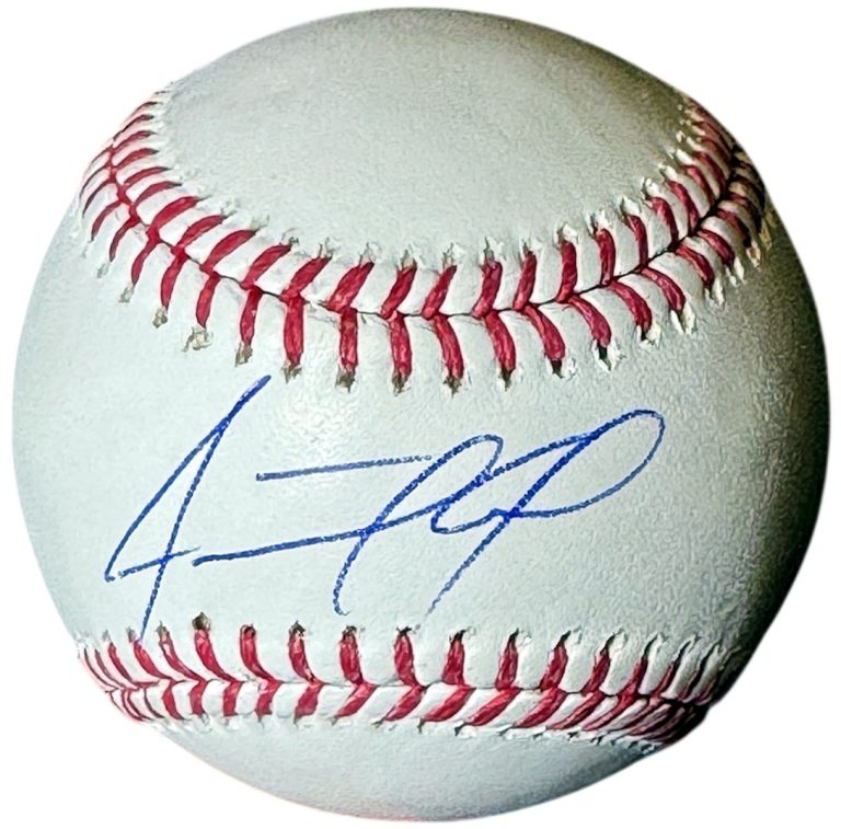 Adolis Garcia signed Rawlings Official Major League Baseball- MLB Holo - Rangers