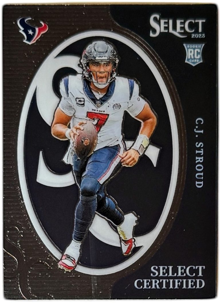 CJ/C.J.  Stroud 2023 Panini Select Certified Rookie Card #CRO-CST Houston Texans