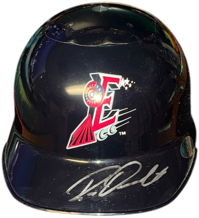 Roy Oswalt signed Round Rock Express Mini Batting Helmet- Just Memorabilia Holo