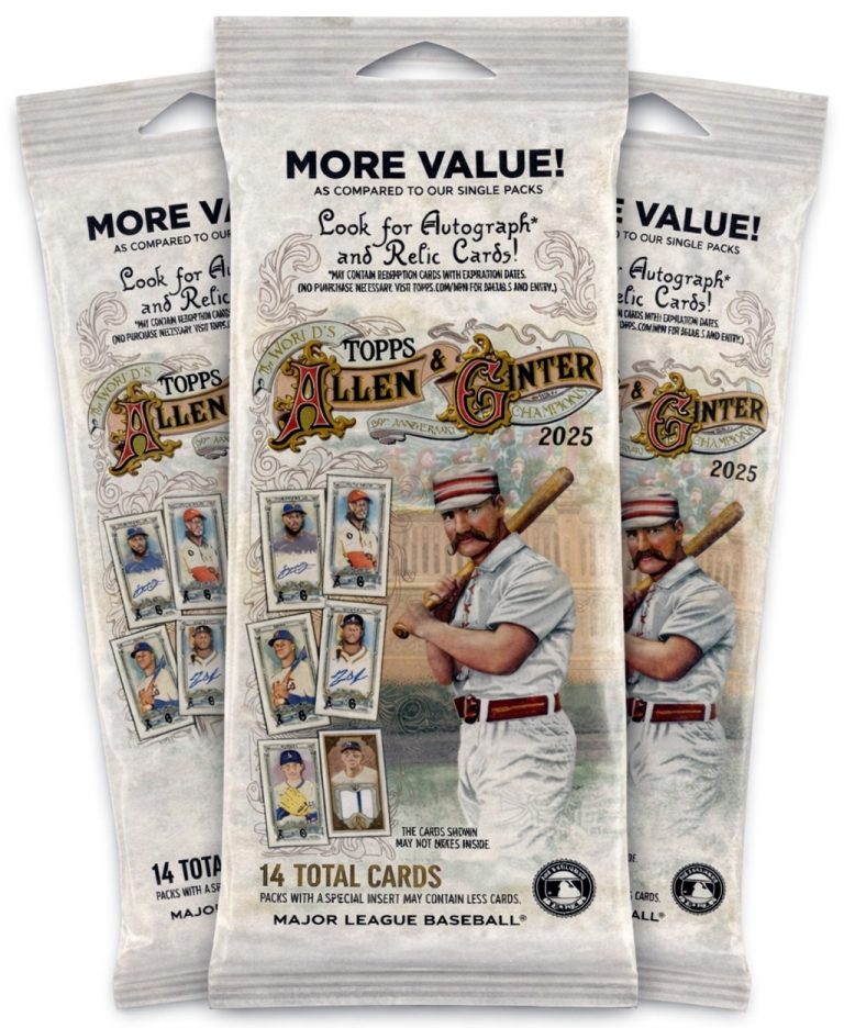 2025 Topps Allen & Ginter Baseball Value FAT Pack x3 -42 Total Cards -New/Sealed