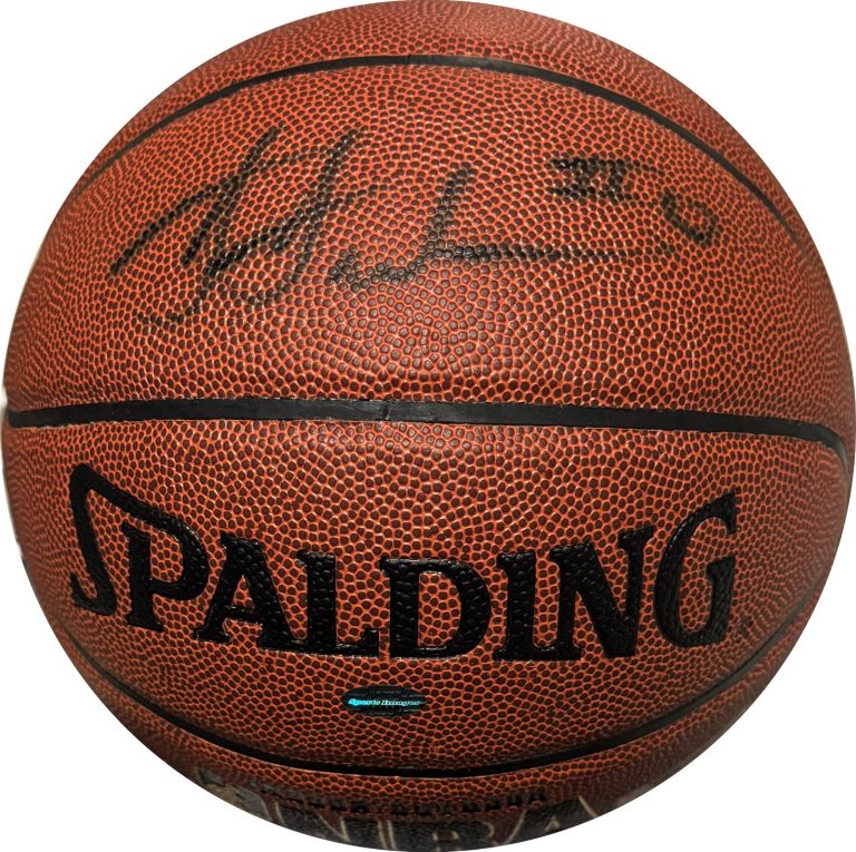 Jared Sullinger signed Spalding NBA I/O Basketball imperfect- SI Holo Ohio State