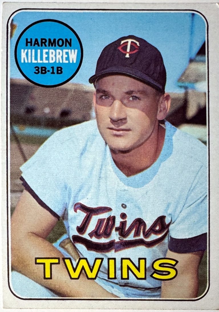 Harmon Killebrew 1969 Topps Card #375 (Minnesota Twins)