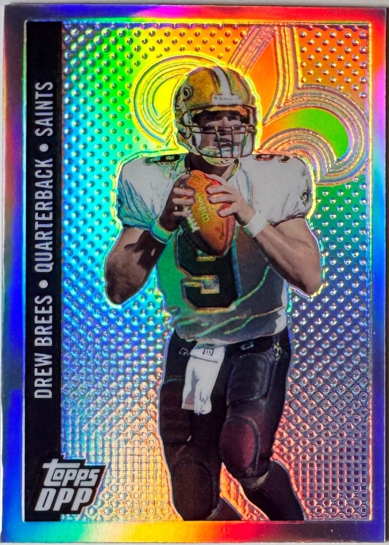 Drew Brees 2006 Topps DPP Chrome Refractor Card #93 -  (New Orleans Saints)