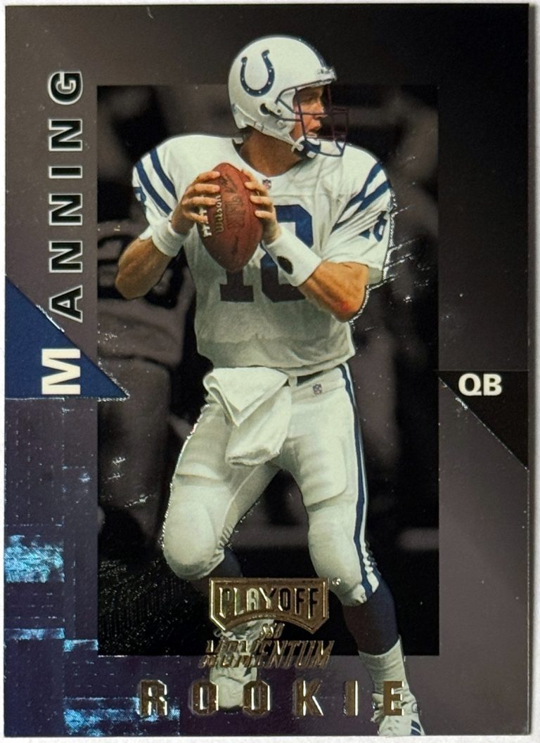 Peyton Manning 1998 Playoff Momentum Hobby Rookie Card #98- (Indianapolis Colts)