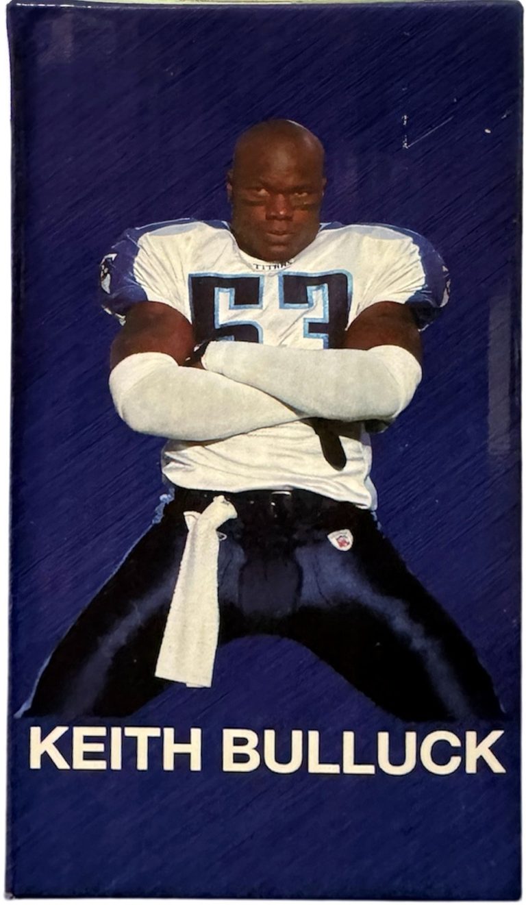 Keith Bulluck  2016 Tennessee Titans Idegy Bobblehead Season Ticket Holders Gift