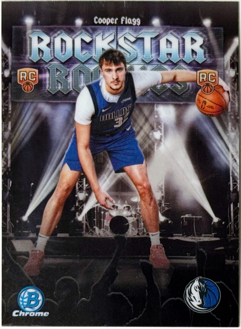 Cooper Flagg 2025-26 Bowman Chrome Rockstar Rookies Card #RR-1 -Dallas Mavericks