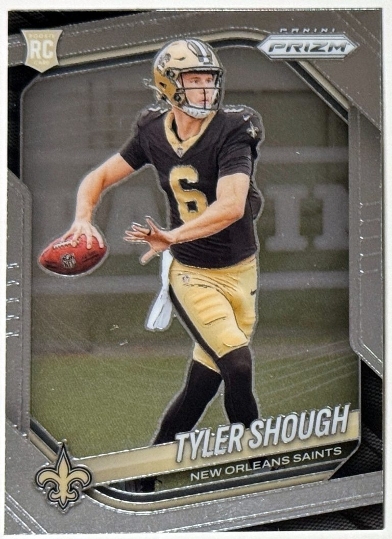 Tyler Shough 2025 Panini Prizm Rookies Card (RC) #327-  (New Orleans Saints)