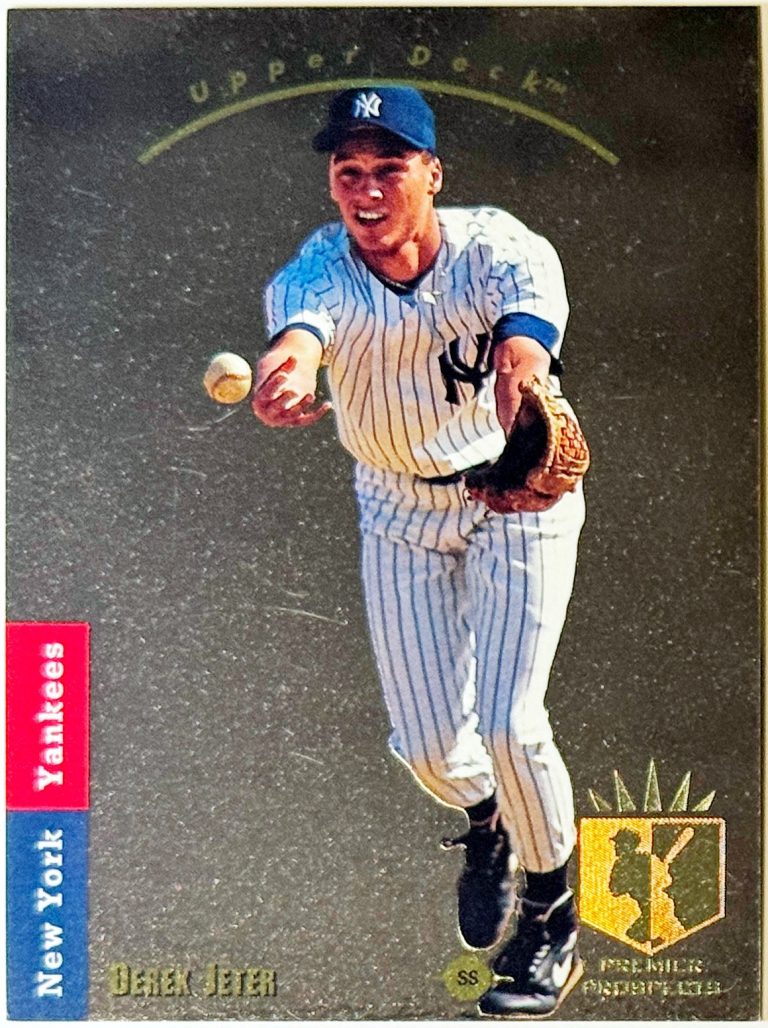 Derek Jeter 1993 Upper Deck SP Foil Baseball Rookie Card (RC) #279 (NY Yankees)