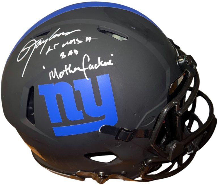 Lawrence Taylor signed NY Giants Eclipse FS Speed AUTHENTIC Helmet/Visor BECKETT