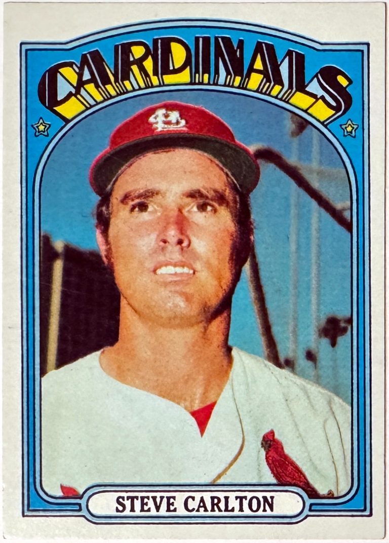 Steve Carlton 1972 Topps Card #420 EX (St. Louis Cardinals/HOF)