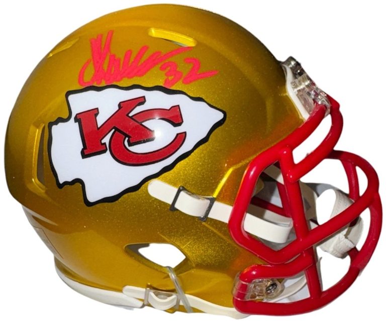 Marcus Allen signed Kansas City Chiefs Flash Speed Alternate Mini Helmet-Beckett