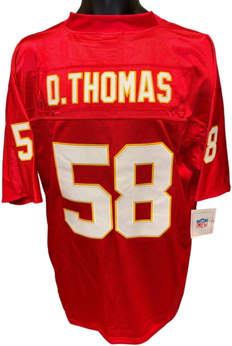Derrick Thomas  1994 Kansas City Chiefs Mitchell & Ness Authentic TB Jersey-SZ52