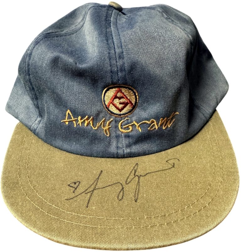 Amy Grant signed  AG Logo New Hat/Cap - COA (Singer/Songwriter/Music)