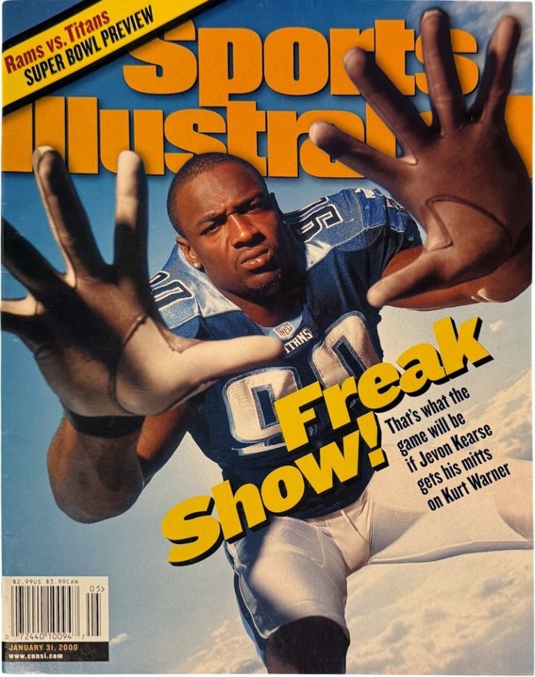 Sports Illustrated Full Magazine 1/31/2000- Jevon Kearse- Freak Show/Titans NEW