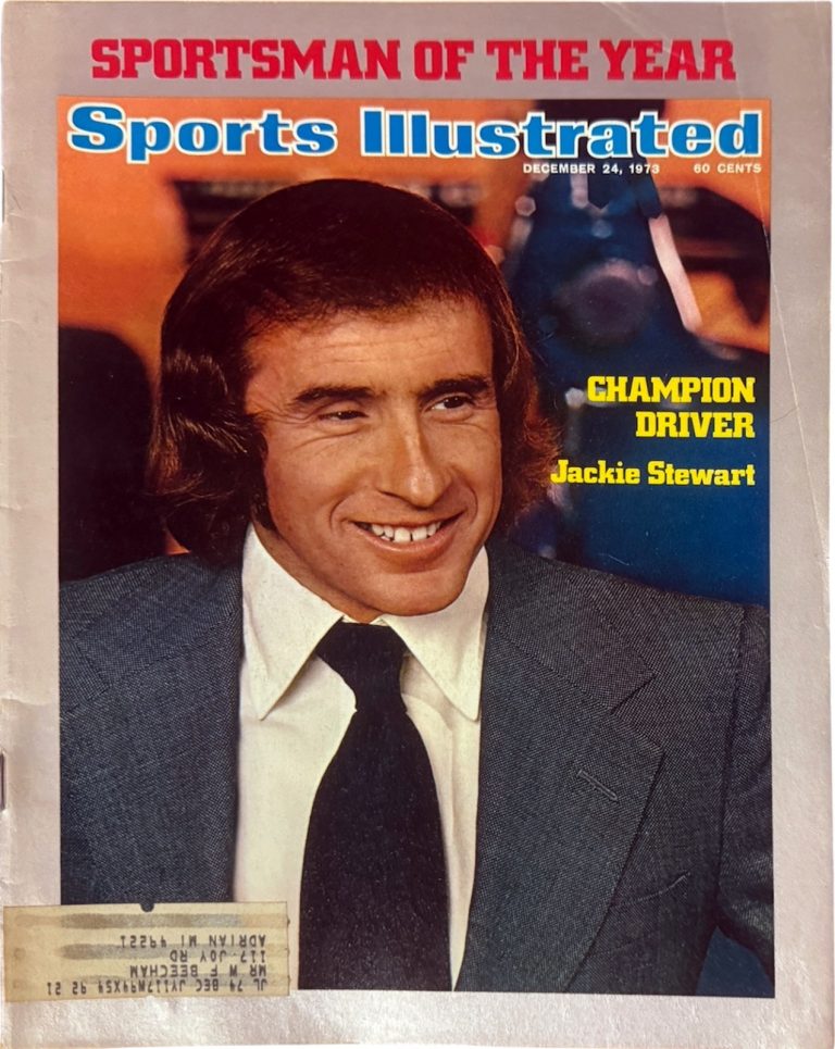 Sports Illustrated Full Magazine 12/24/1973-Sportsman of the Year Jackie Stewart