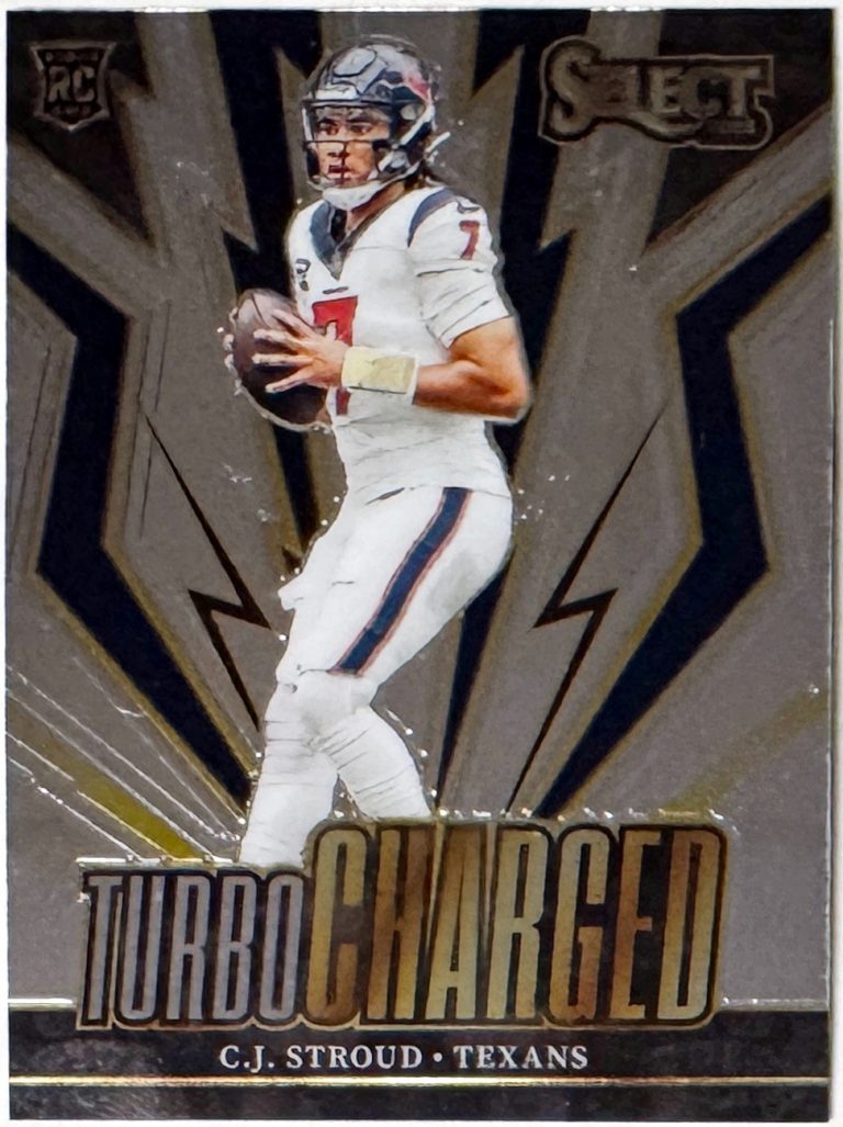 CJ Stroud 2023 Panini Select Turbo Charged Rookie Card (RC) #TUR-CST -  (Texans)
