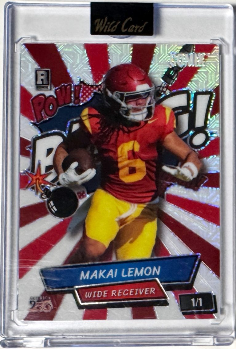 Makai Lemon 2026 Wild Card Comix America 250 BANG! Rookie Card 1/1 #ACBL-ML USC