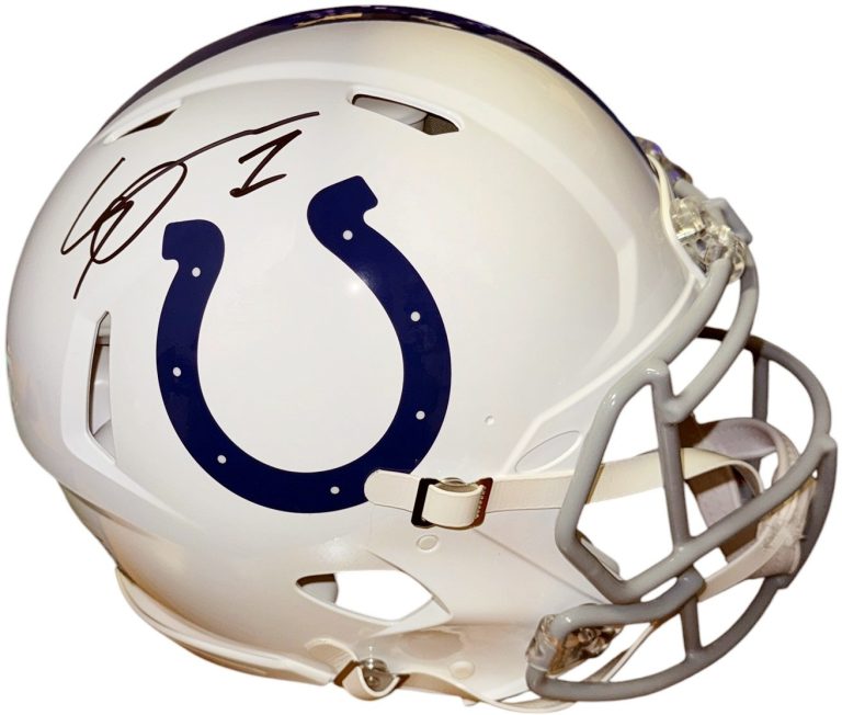 Sauce Gardner signed Indianapolis Colts Riddell FS Speed AUTHENTIC Helmet 1- BAS