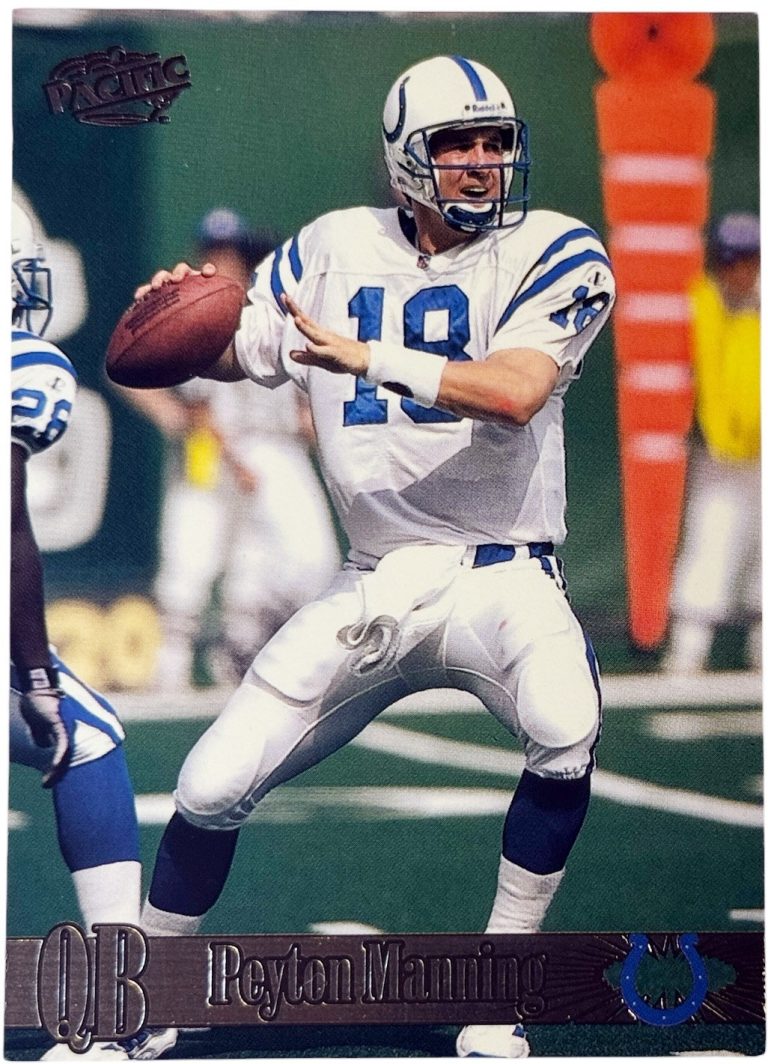 Peyton Manning 1998 Pacific Rookie Card (RC) #181  - (Indianapolis Colts/HOF)