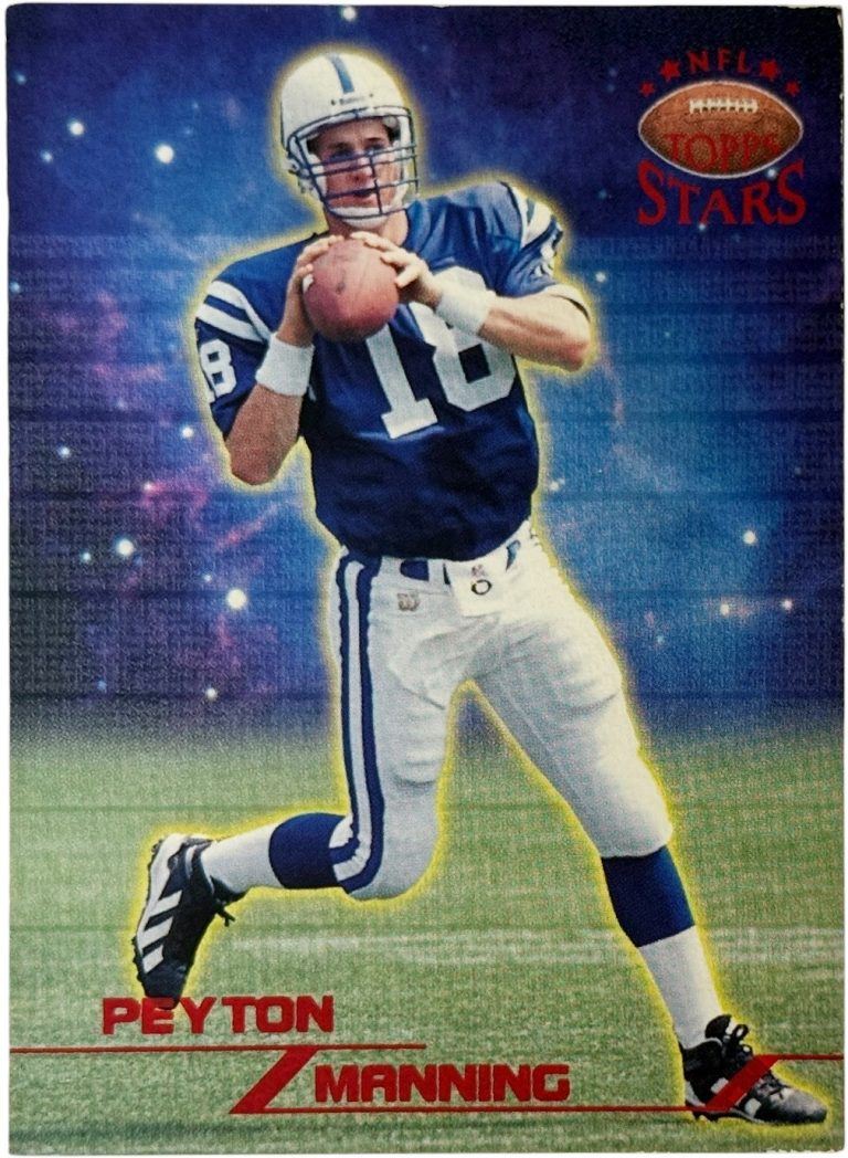 Peyton Manning 1998 Topps Stars Rookie Card (RC) #67 /8799 -  (Colts/HOF/MVP)