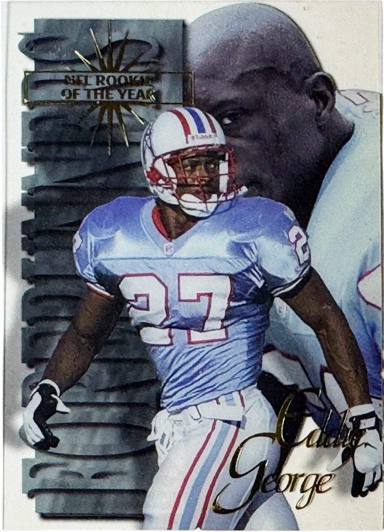 Eddie George 1997 Collector's Edge Extreme Forerunners Card #12 /1500  (Oilers)