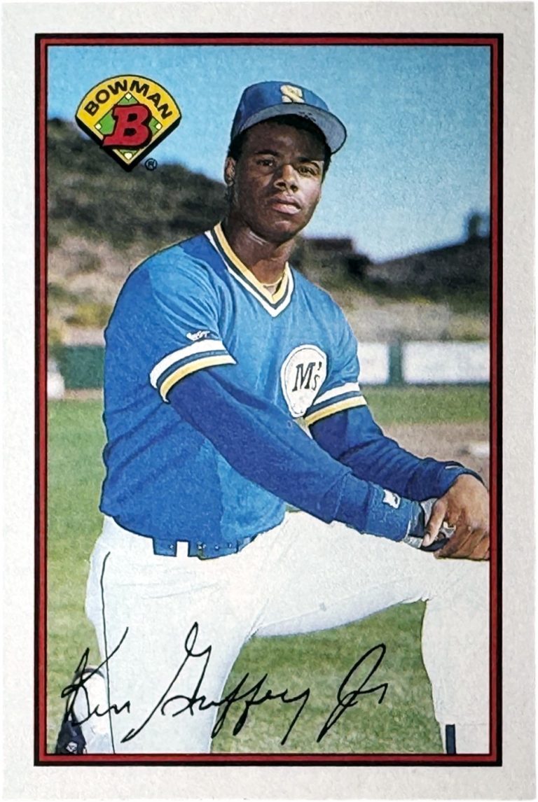Ken Griffey Jr 1989 Bowman Rookie Card (RC) #220 -  (Seattle Mariners/HOF)