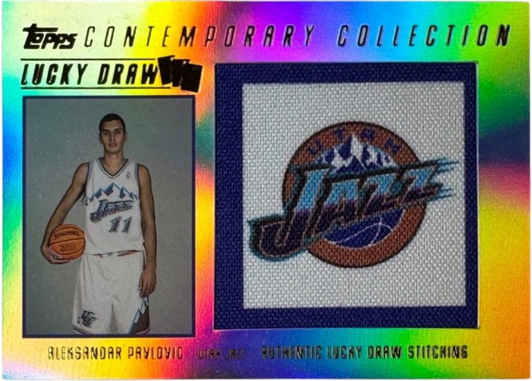 Aleksandar Pavlovic 2003-04 Topps Contemporary Lucky Draw RC Card #LD11  /50