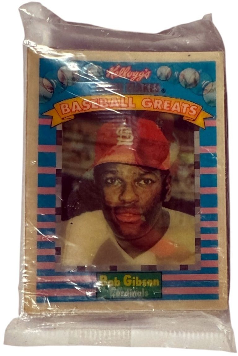 1991 Sportflics Kellogg's Corn Flakes Baseball Greats 15 Card Set-Factory Sealed