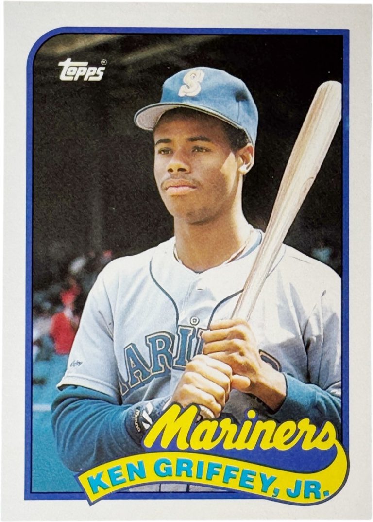 Ken Griffey Jr 1989 Topps Traded Rookie Card (RC) #41T  (Seattle Mariners/HOF)