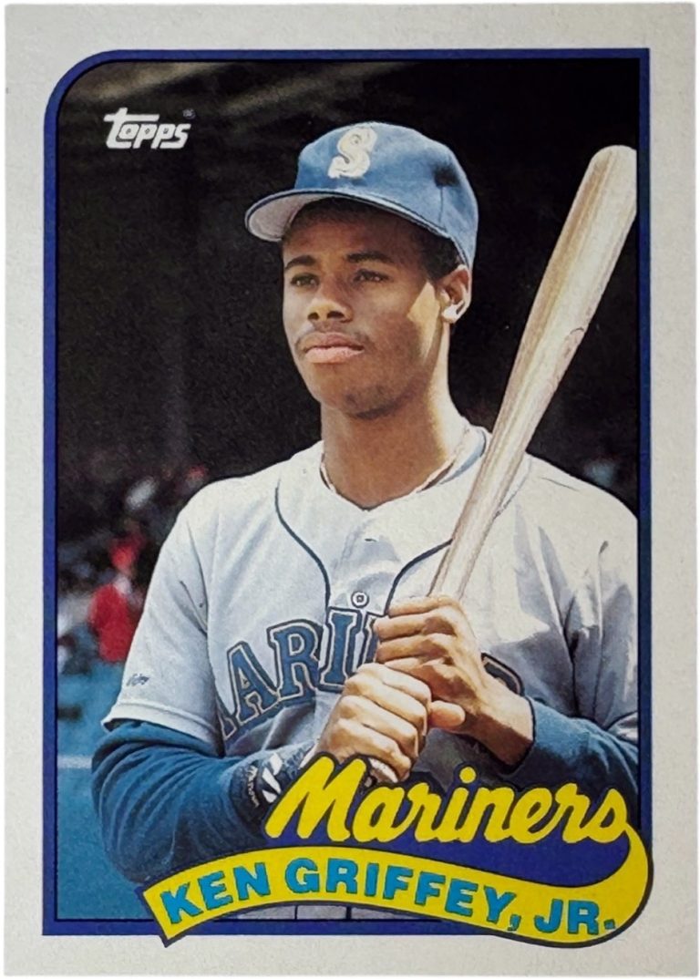 Ken Griffey Jr 1989 Topps Traded Rookie Card (RC) #41T  (Seattle Mariners/HOF)