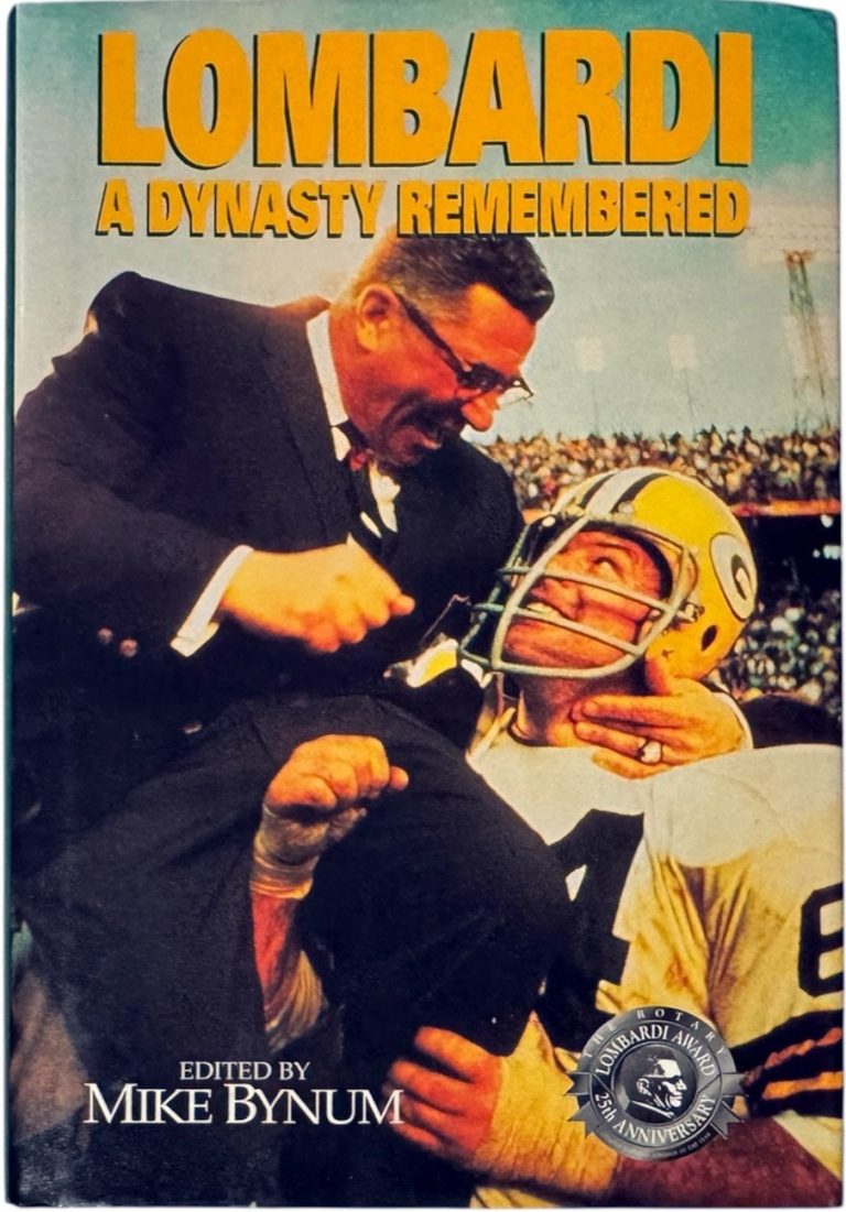 Vince Lombardi Green Bay Packers A Dynasty Hardcover 1st Ed Athlon Sports/New