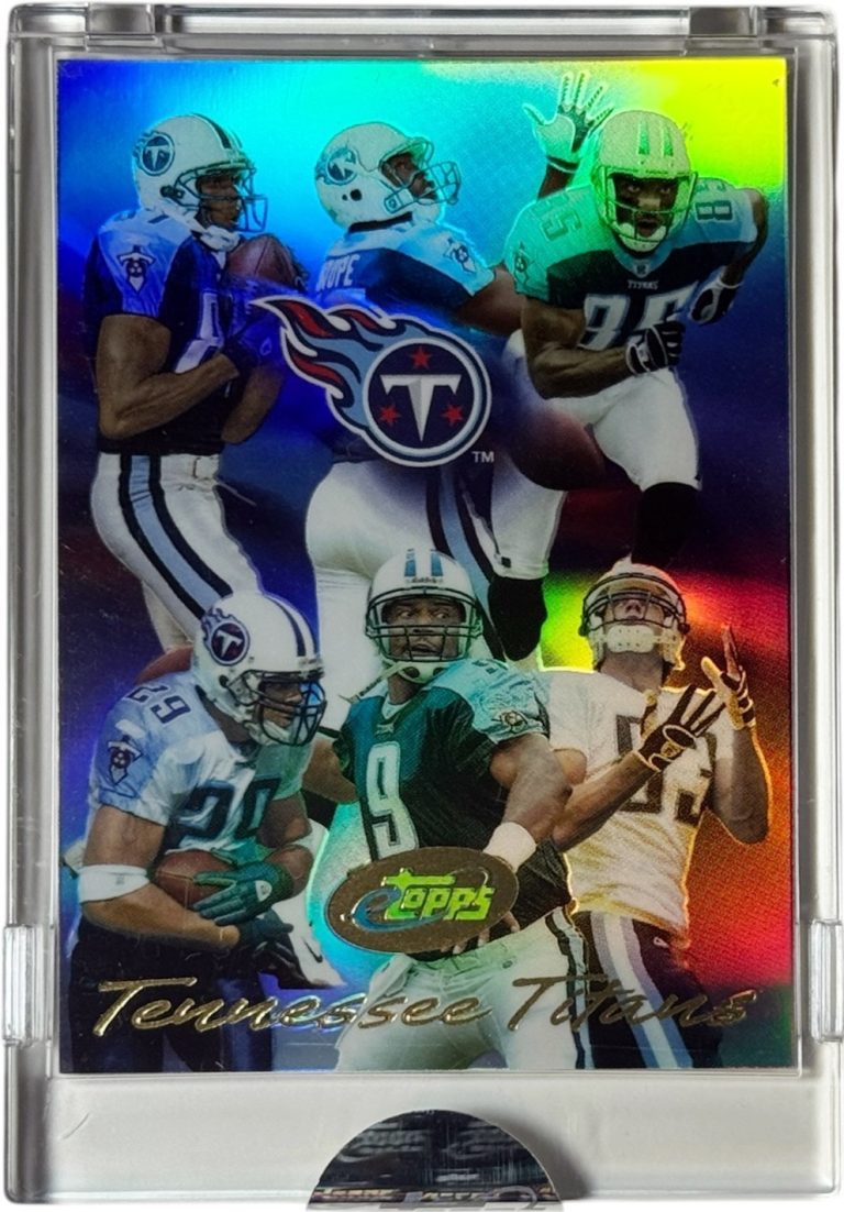 Tennessee Titans 2004 NFL eTopps Card #20 /685  (Steve McNair/Factory Sealed)