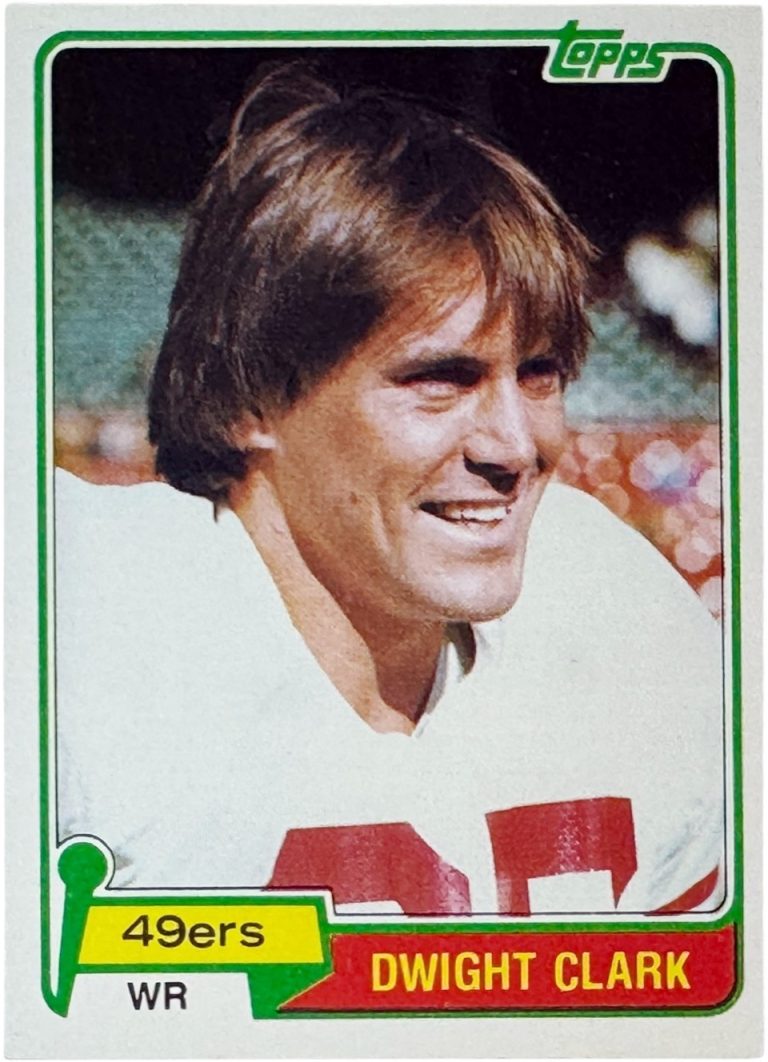 Dwight Clark 1981 Topps Rookie Card (RC) #422  (San Francisco 49ers)