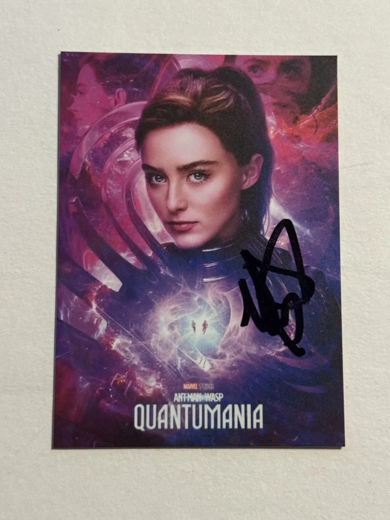 Kathryn Newton Signed Auto Custom Card Marvel Studios' Ant-Man Quantumania COA