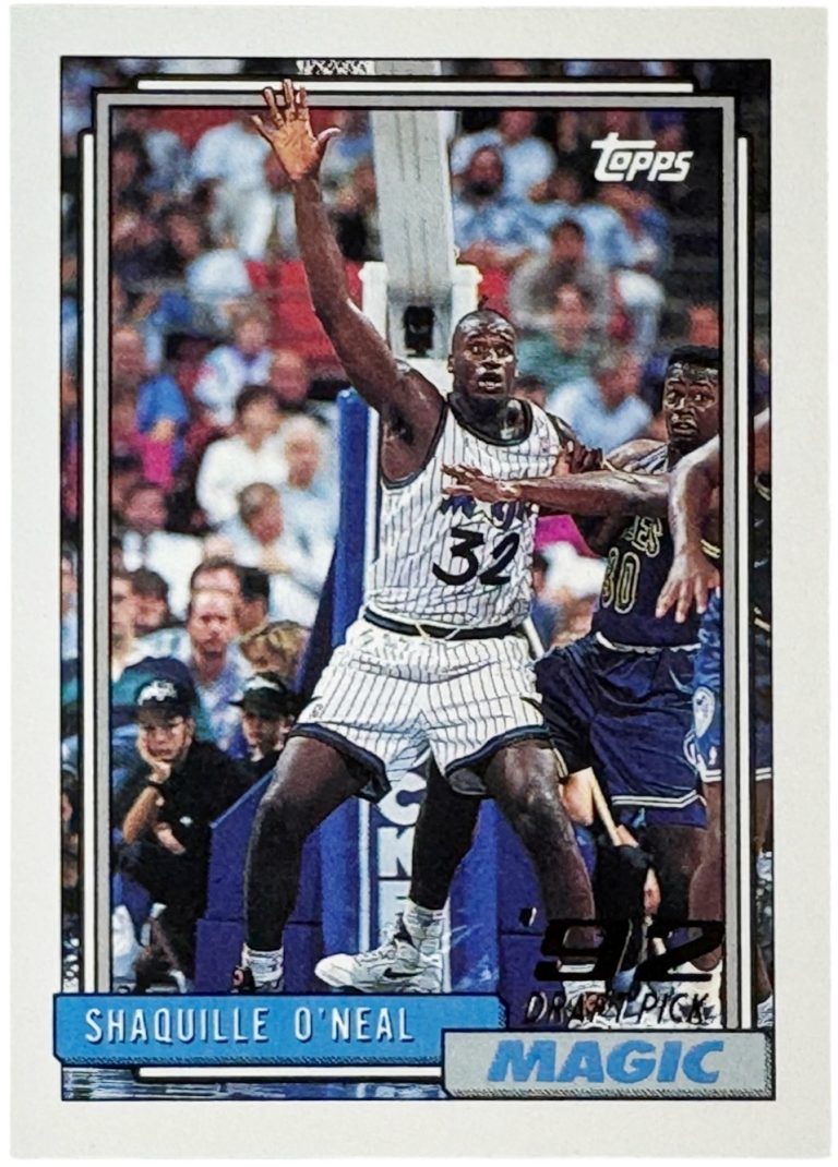 Shaquille O'Neal 1992-93 Topps Rookie Card (RC) #362 - (Orlando Magic/HOF)