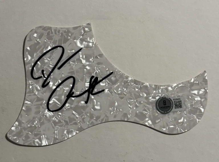 DARIUS RUCKER SIGNED ACOUSTIC GUITAR PICKGUARD AUTOGRAPHED COUNTRY STAR BAS COA