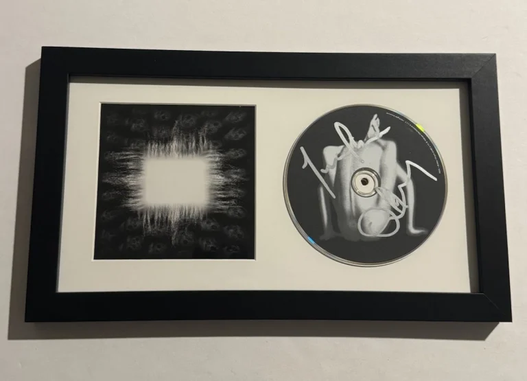TOOL BAND SIGNED CD FRAMED DANNY CAREY & JUSTIN CHANCELLOR VERY RARE COA