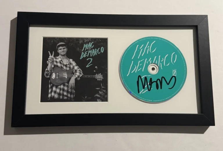 MAC DEMARCO SIGNED AUTOGRAPHED FRAMED MATTED CD INDIE SINGER COA