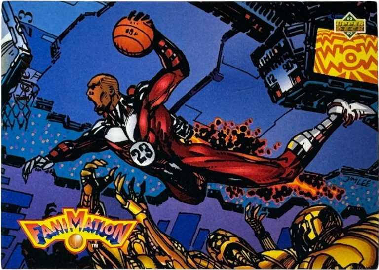 Michael Jordan 1992-93 Upper Deck FaniMation Agent 23 Card #506  (Chicago Bulls)