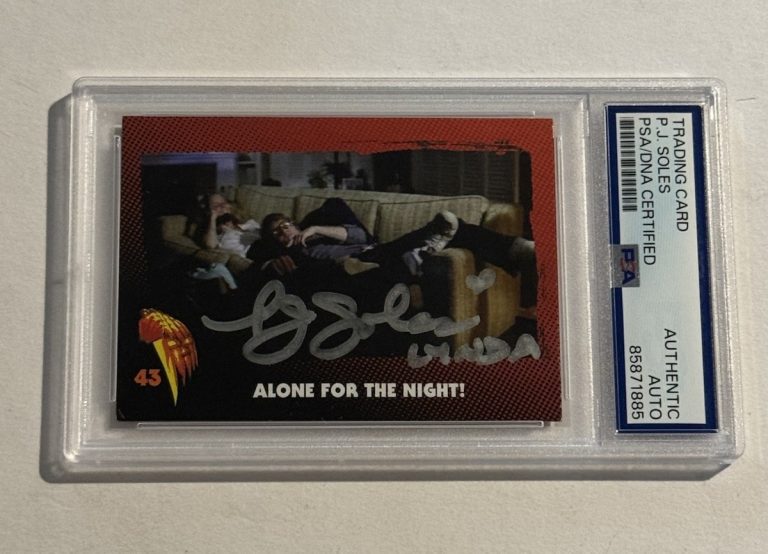 PJ Soles Signed Auto 2024 Fright Rags Card #43 Lynda Halloween Movie Actress PSA