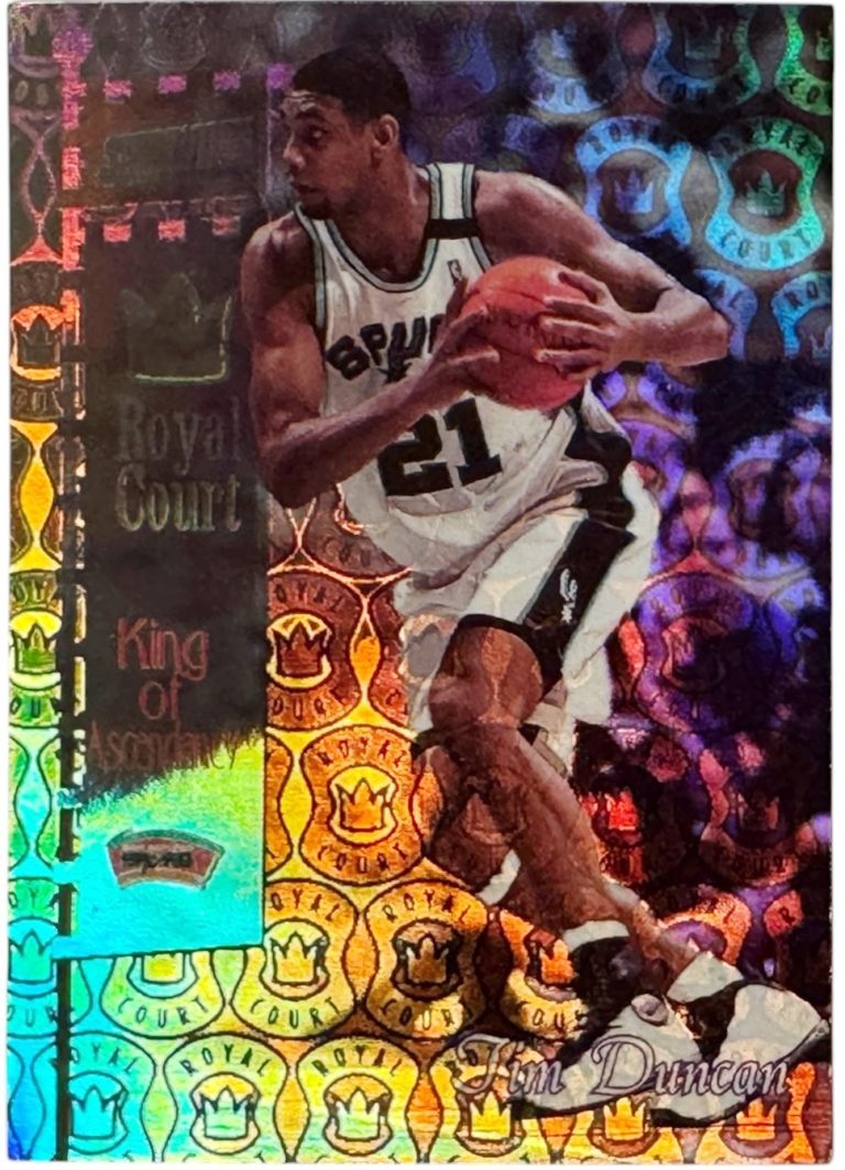 Tim Duncan 1998-99 Stadium Club Royal Court Card #RC3  (San Antonio Spurs/HOF)
