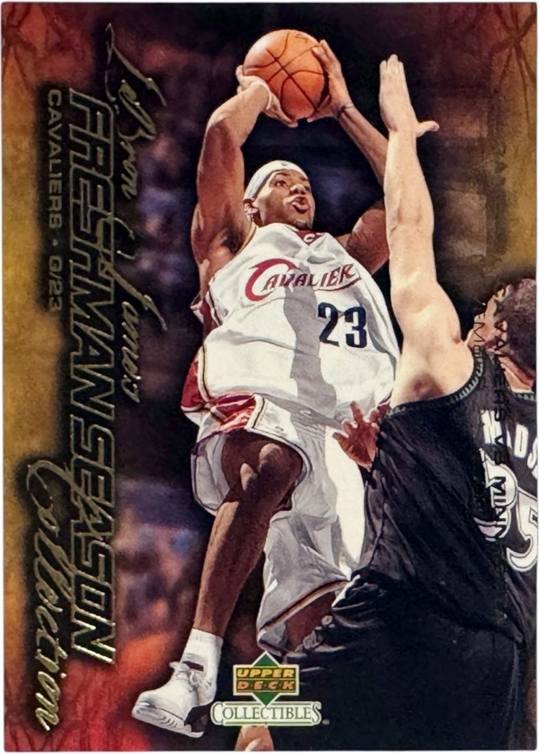 LeBron James 2003-04 Upper Deck Collectibles Freshman Season Rookie Card  RC #13