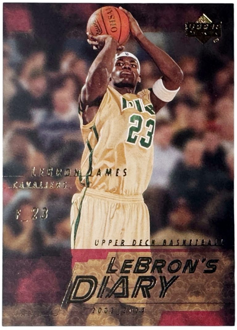 LeBron James 2003-04 Upper Deck LeBron's Diary Rookie Card (RC) #LJ3 (Cavaliers)