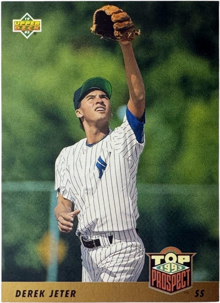 Derek Jeter 1993 Upper Deck Rookie Card (RC) #449   (New York Yankees/HOF)