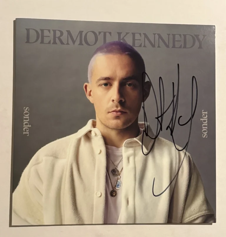 DERMOT KENNEDY SIGNED SONDER LP VINYL RECORD ALBUM IRISH SINGER RARE COA