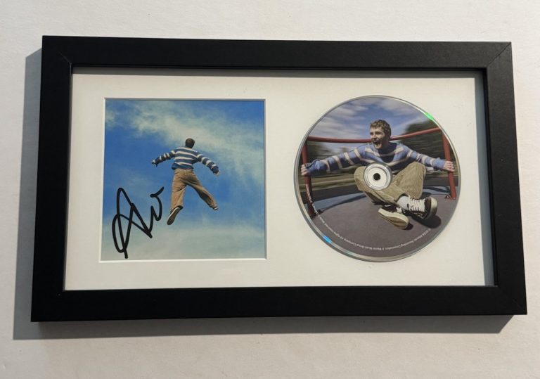 ALEX WARREN HAND SIGNED AUTOGRAPHED CD FRAMED POP STAR SINGER STAR VERY RARE